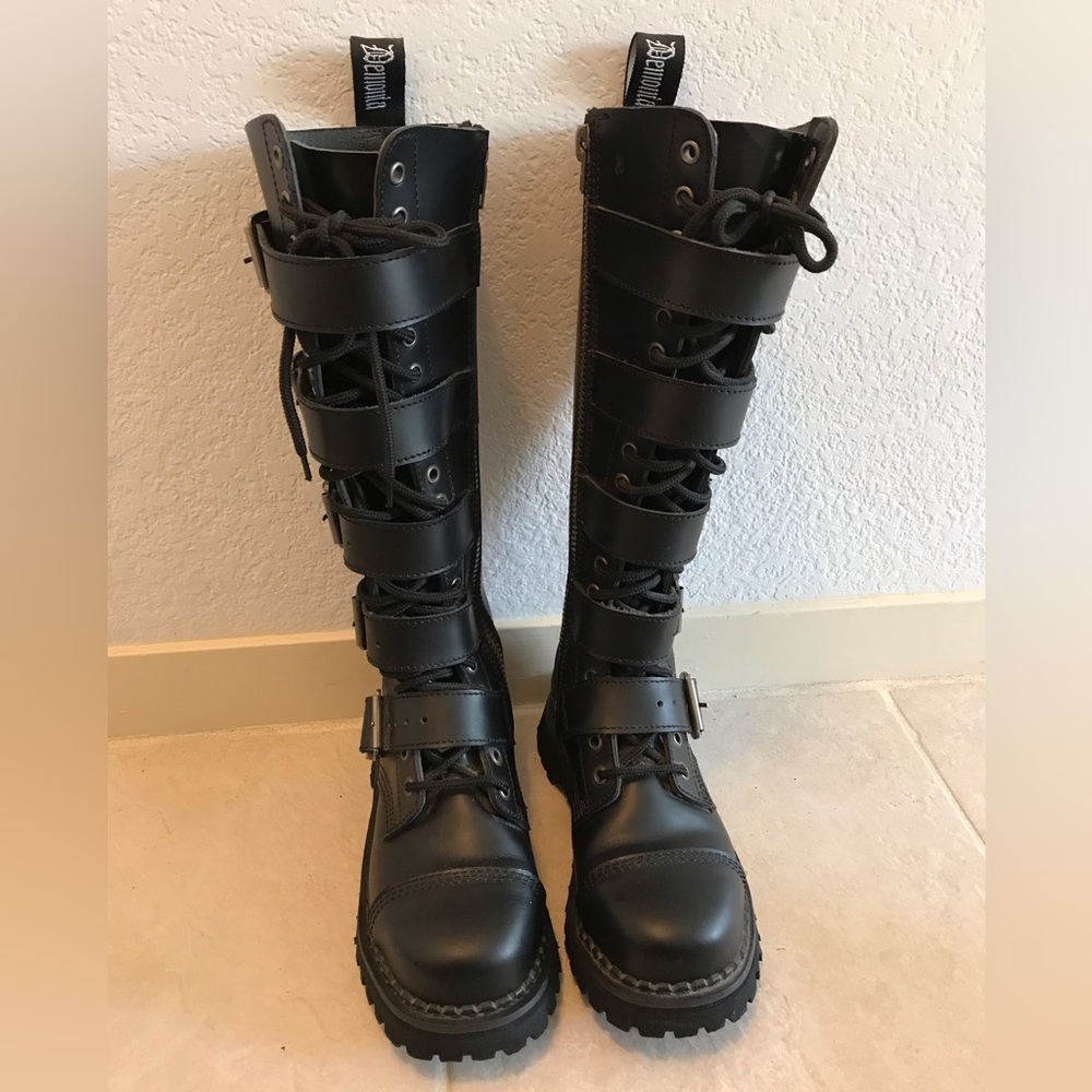 Demonia Combat Boots Size 9